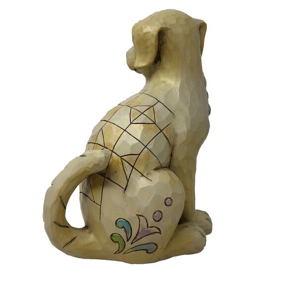Jim Shore Yellow Labrador Retriever 10" Constance 2011 Outdoor Living Collection - Picture 6 of 14